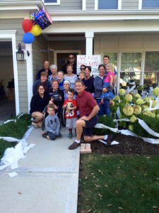 Only in Chicago for 2 hours post Ironman but welcomed back by the best family! 