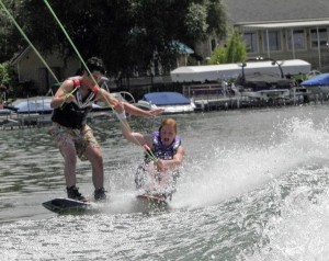 Who says water skiing cant be cross-training?