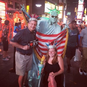 New York- Exploring New York with my Dad & completing my first Olympic Distance Triathlon