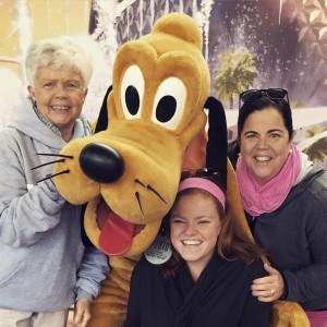 Lucky to have had both my Mom & Grandma in Disney with me. 